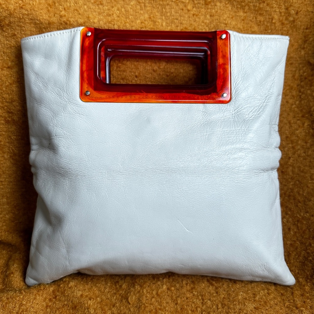 Vintage leather handbag